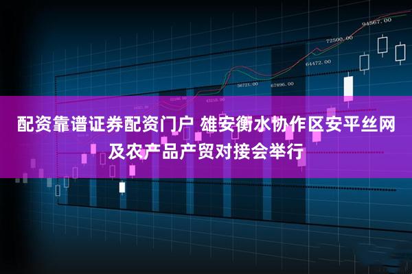配资靠谱证券配资门户 雄安衡水协作区安平丝网及农产品产贸对接会举行